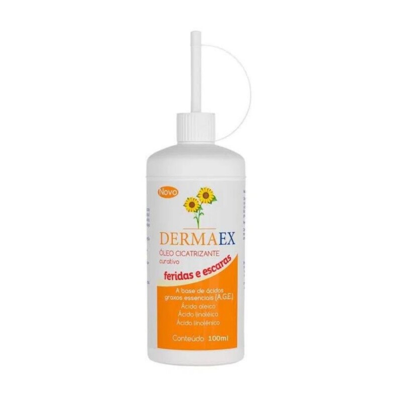 Óleo Cicatrizante de Girassol Dermaex 100ml - Nutriex